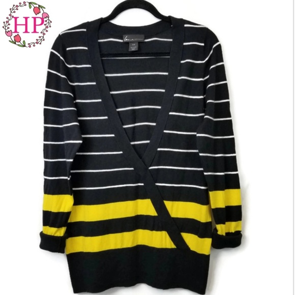 Lane Bryant Sweaters - Black & Yellow Pullover Sweater | Size 14/16